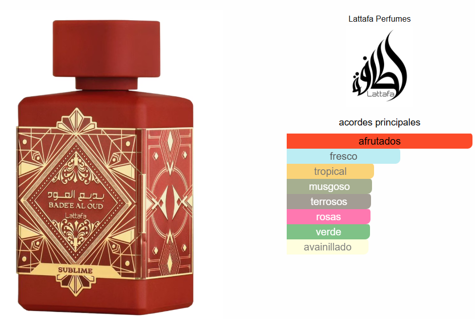 LATTAFA BADEE AL OUD SUBLIME