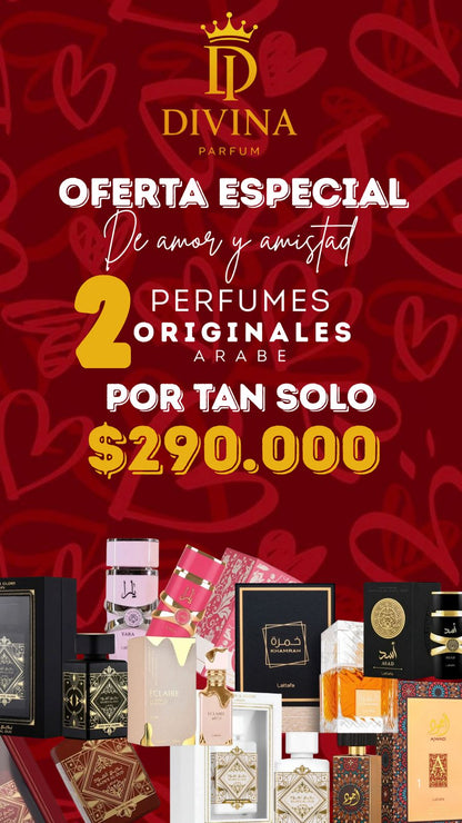 MEGA PROMO 2 PERFUMES ARABE ORIGINALES X $290.000
